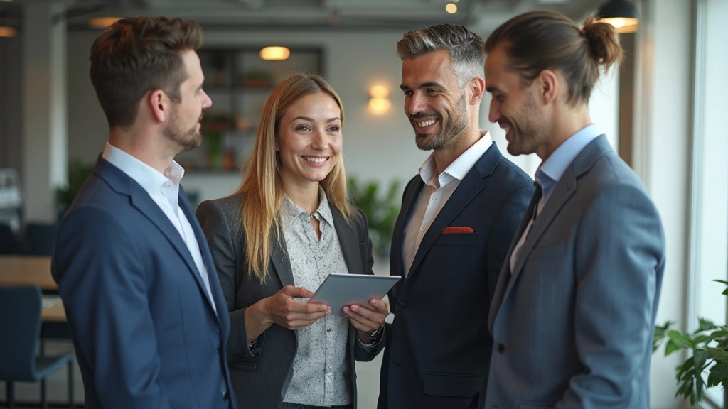 Группа сотрудников обсуждает вызовы и решения при внедрении изменений